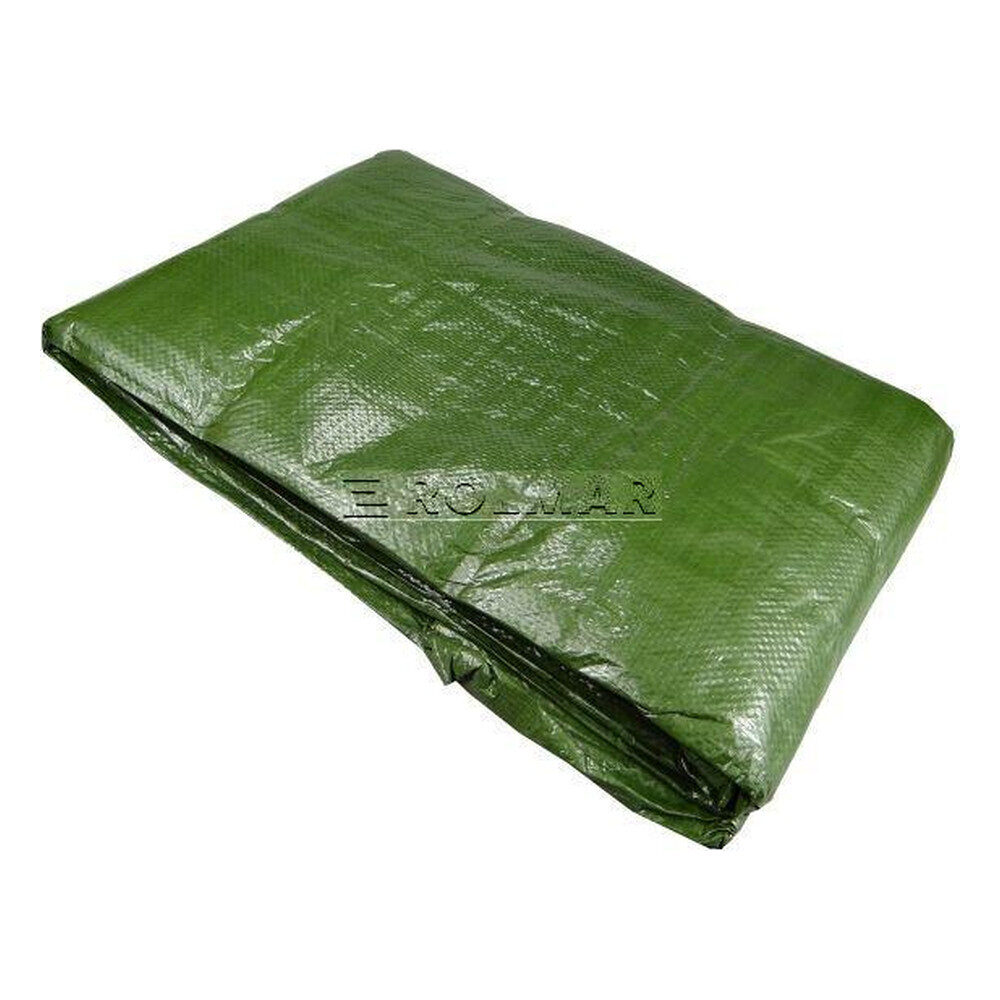 Brezents 5x8 m 90 g/m² zaļš