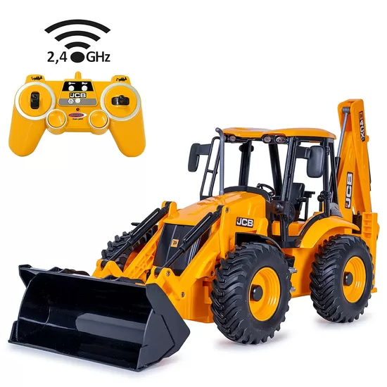Ekskavators ar aizmugures iekrāvēju JCB 1:20