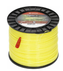 Trimera aukla Ø 2,4 mm 439 m apaļa dzeltena Kramp