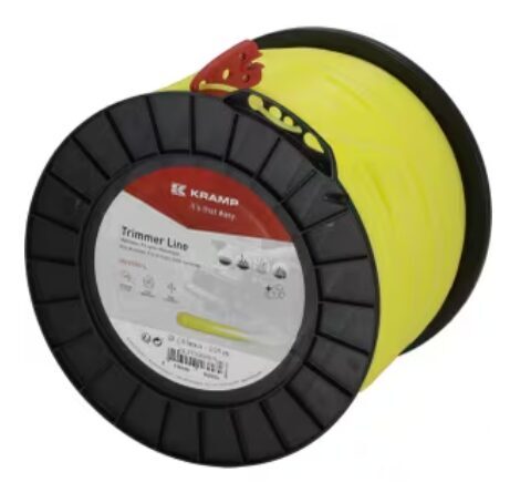 Trimera aukla Ø 2,65 mm 358 m apaļa dzeltena Kramp