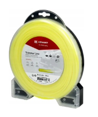 Trimera aukla Ø 3 mm 56 m apaļa dzeltena Kramp