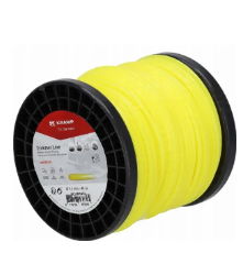 Trimera aukla Ø 3,3 mm 46 m apaļa dzeltena Kramp