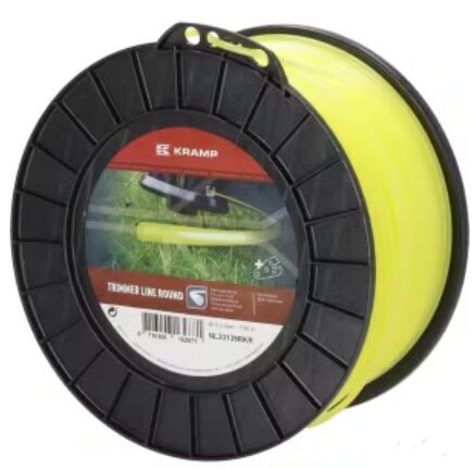 Trimera aukla Ø 3,3 mm 139 m apaļa dzeltena Kramp