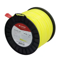 Trimera aukla Ø 4 mm 158 m apaļa dzeltena Kramp