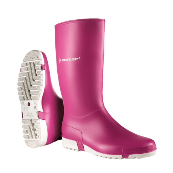 Gumijas zābaki sievietēm Dunlop Sport Retail K272111, rozā