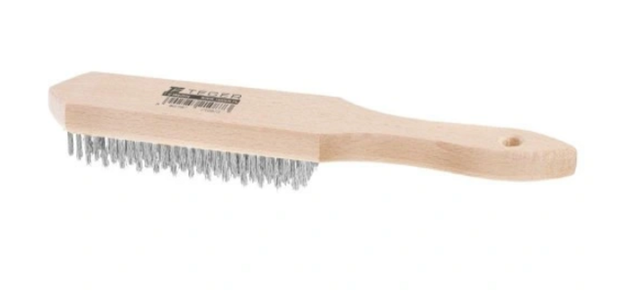 Metāla birste rūsai STANDARD - 5 rindas, TEGER MISZ018