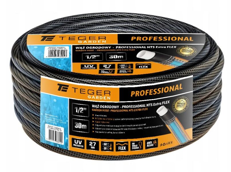 Šļūtene PROFESSIONAL- NTS EXTRA FLEX, 1/2", 30m, TEGER