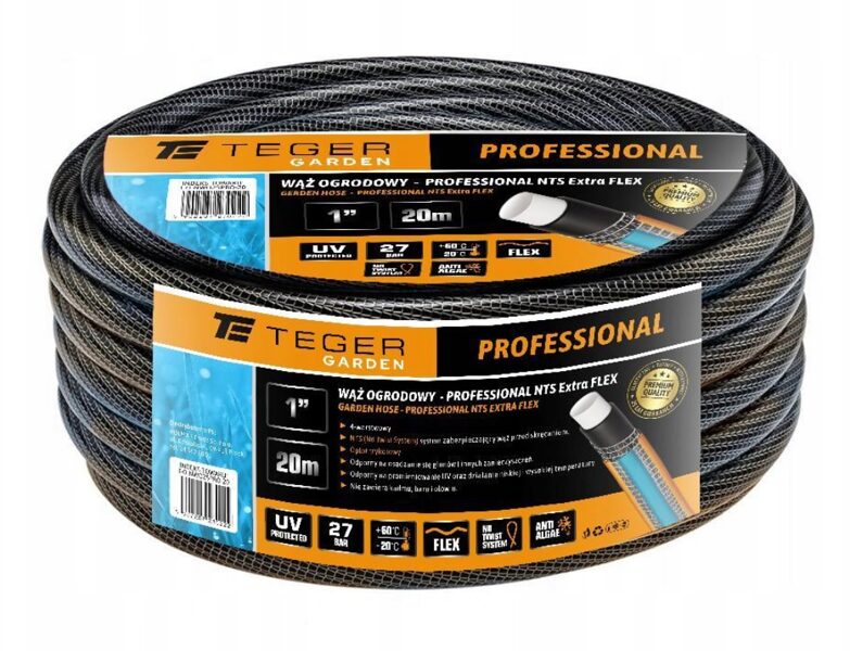 Šļūtene PROFESSIONAL- NTS EXTRA FLEX, 1", 20m, TEGER